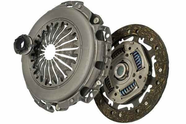 KAWE 962386 Clutch kit with clutch pressure plate, with clutch disc, with clutch release bearing, D 220, DLO