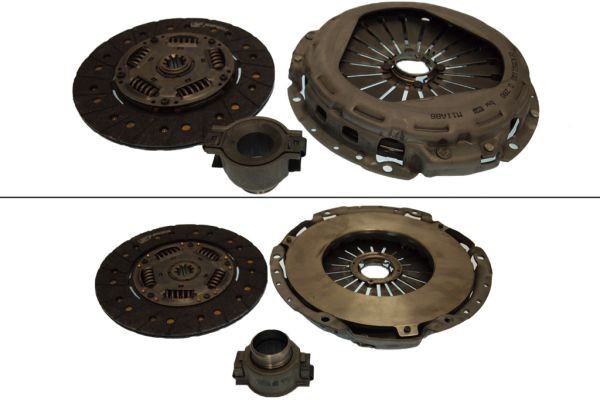 KAWE with clutch pressure plate, with clutch disc, with clutch release bearing, 280mm Ø: 280mm Clutch replacement kit 962685 buy