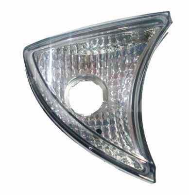 ALKAR 9632248 Side indicator chrome, Right Front, without bulb holder, PY21W, for left-hand drive vehicles