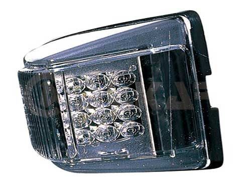 ALKAR chrom, vorne rechts, mit Lampenträger, LED, für Linkslenker, T. VIG Lampenart: LED Blinker 9632285 kaufen