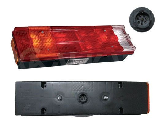ALKAR Left, R5W, 24V, with reflector Left-/right-hand drive vehicles: for left-hand drive vehicles Tail light 9753009 buy