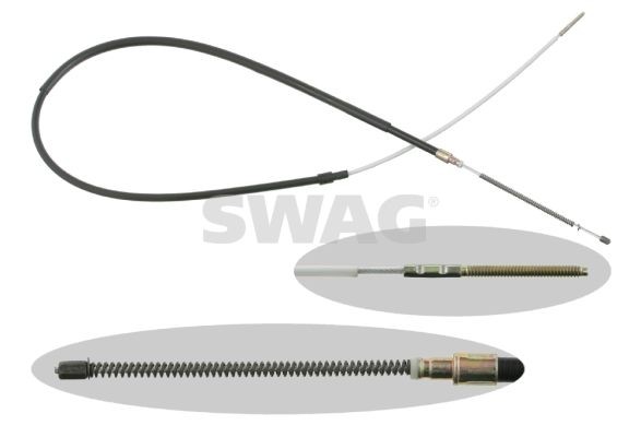 SWAG 99914200 Hand brake cable 191609721