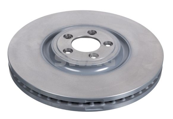 SWAG 99 94 4144 Brake disc Front Axle, 380x36mm, 5x108, internally vented, Coated, High-carbon
