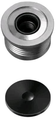 HELLA 9XU 358 038-291 Alternator Freewheel Clutch Width: 37,4mm, with cap