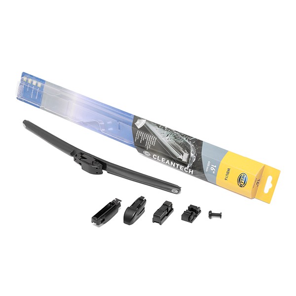 HELLA Cleantech, Cleantech 9XW 358 053-161 Wiper blade 400 mm Front, Beam, for left-hand drive vehicles, 16 Inch
