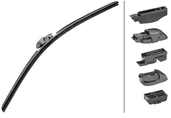 Opel CASCADA Windscreen wiper blades 10566022 HELLA 9XW 358 053-181 online buy