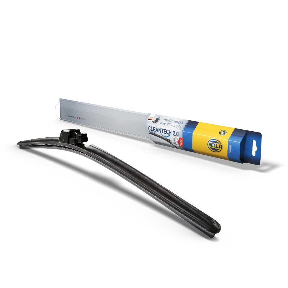 Windscreen wipers HELLA Cleantech 475 mm Front, Flat wiper blade, for right-hand drive vehicles, 19 Inch - 9XW 358 061-191