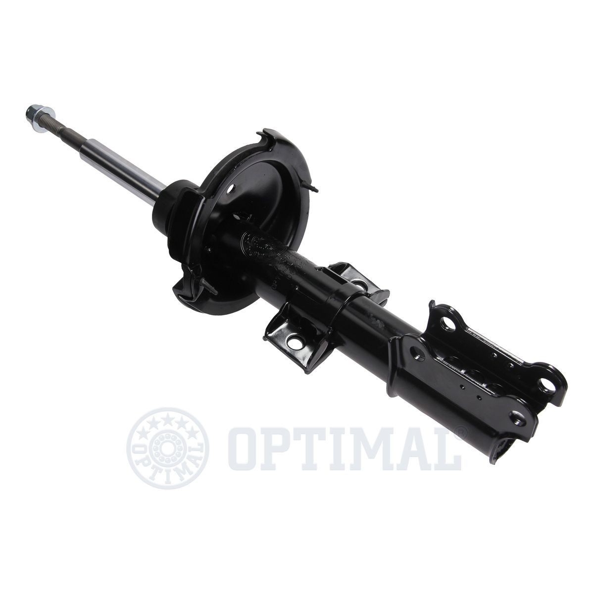 OPTIMAL A-3651G Shock absorber Gas Pressure, Twin-Tube, Suspension Strut, Top pin, Bottom Clamp, M14x2