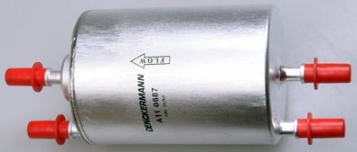 Original DENCKERMANN Fuel filters A110687 for AUDI A4
