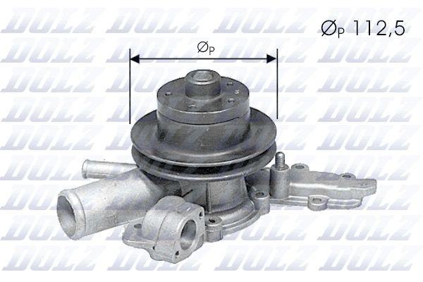 DOLZ A135 Water pump 105260702400