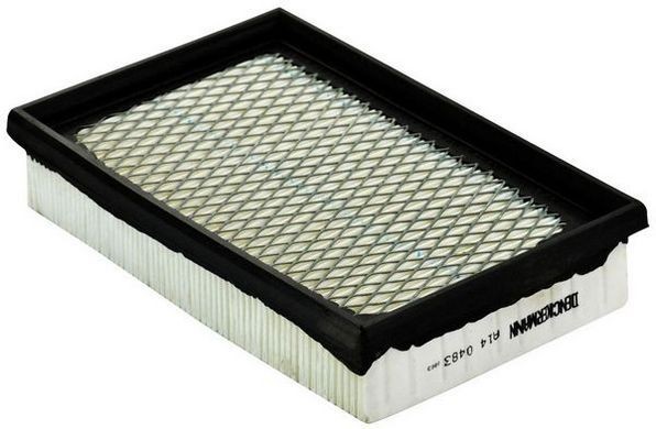 DENCKERMANN A140483 Air filter 41mm, 133mm, 205mm, Air Recirculation Filter