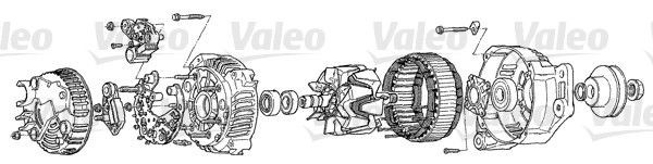 VALEO A14VI10 Alternator
