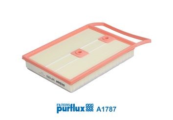 A1787 PURFLUX Air filters AUDI 45mm, 280mm, 350mm, Filter Insert