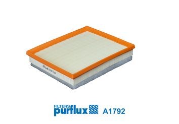 A1792 Air filter A1792 PURFLUX 53mm, 205mm, 239mm, Filter Insert