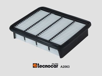 TECNOCAR A2063 Air filter 52mm, 200mm, 250mm, Filter Insert