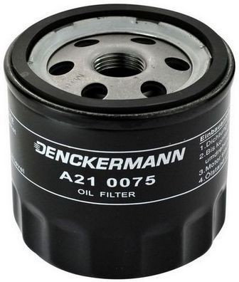 DENCKERMANN A210075 Oil filter 5018 028