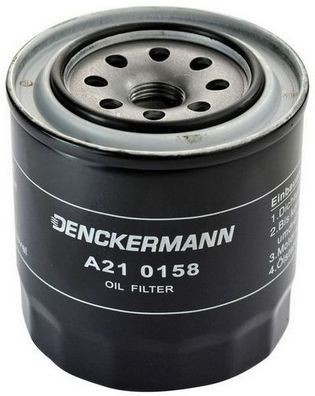 DENCKERMANN A210158 Oil filter M18X1.5-6H, Spin-on Filter