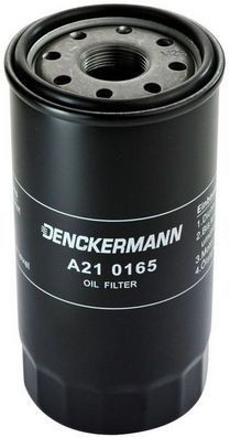 DENCKERMANN A210165 Oil filter M26X1.5, Spin-on Filter
