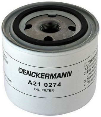 DENCKERMANN A210274 Oil filter VOLVO 480 E 1986 price