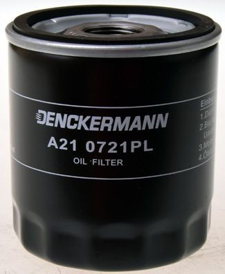 A210721PL DENCKERMANN Anschraubfilter Ø: 75mm, Ø: 75mm, Höhe: 87mm Ölfilter A210721PL günstig kaufen