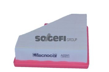 TECNOCAR 46mm, 165mm, 219mm, Filter Insert Length: 219mm, Width: 165mm, Height: 46mm Engine air filter A2281 buy