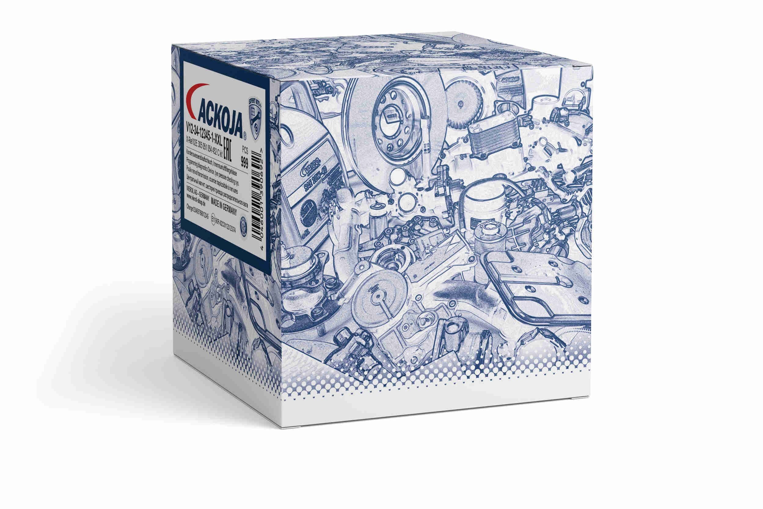 ACKOJA A38-0500 Engine oil filter 3/4-16 UNF, with one anti-return valve, Spin-on Filter