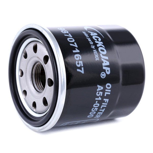 ACKOJA A51-0500 Engine oil filter 3/4-16 UNF, with one anti-return valve, Spin-on Filter