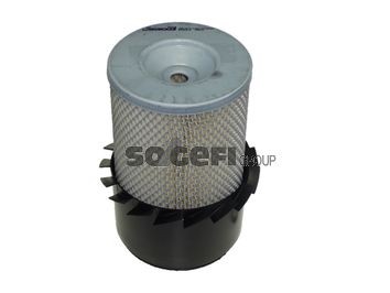 TECNOCAR A593 Air filter 218mm, 133mm, Filter Insert