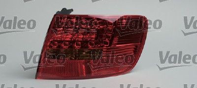 043330 Rear tail light 043330 VALEO ORIGINAL PART, Right, Outer section, with bulbs, with bulb holder