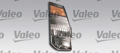VALEO 043705 Headlight Left, HB4, W5W, P21W, Halogen, Orange, with low beam, for right-hand traffic, with bulb, with motor for headlamp levelling