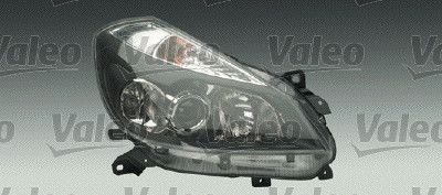 VALEO 043748 Headlight Left, H1, H7, Halogen, transparent, with low beam, with dynamic bending light, for right-hand traffic, ORIGINAL PART, without motor for headlamp levelling