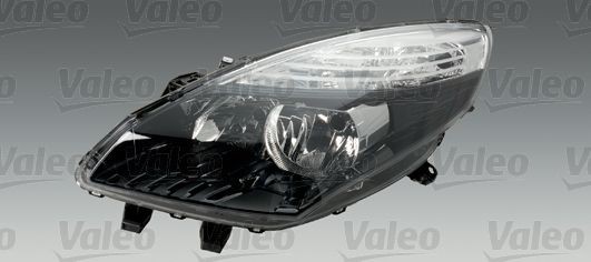 VALEO 043972 Headlight Left, H7, W5W, PY21W, Halogen, transparent, with low beam, for right-hand traffic, ORIGINAL PART, without bulb, without motor for headlamp levelling