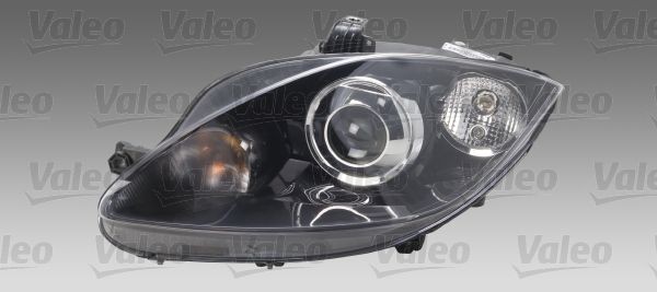 044094 VALEO Headlight SEAT Right, D1S, W5W, PY21W, Bi-Xenon, transparent, with low beam, with high beam, with dynamic bending light, with daytime running light, for right-hand traffic, ORIGINAL PART, without motor for headlamp levelling, without control unit for Xenon
