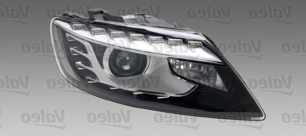 VALEO 044138 Headlight Right, D3S, Bi-Xenon, with low beam, with high beam, with daytime running light, for right-hand traffic, ORIGINAL PART, with motor for headlamp levelling, without control unit for Xenon