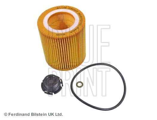 ADB112110 BLUE PRINT Oil filters BMW with seal ring, Filter Insert