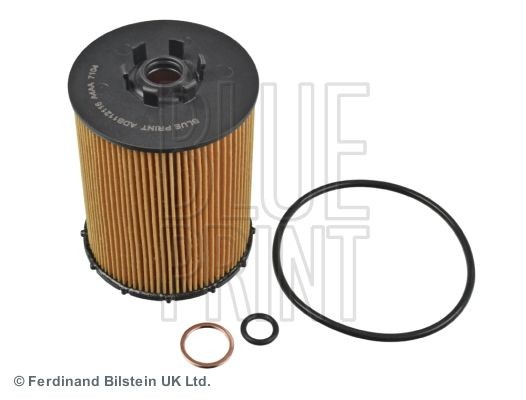 BLUE PRINT ADB112116 Oil filter with seal ring, Filter Insert