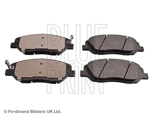 BLUE PRINT ADG042167 Brake pad set Front Axle, with acoustic wear warning