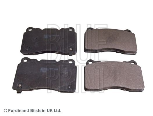 BLUE PRINT ADH24298 Brake pad set Front Axle, with acoustic wear warning
