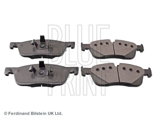 D1838-9067 BLUE PRINT Front Axle, prepared for wear indicator, with piston clip, with anti-squeak plate Width: 66mm, Thickness 1: 17, 18mm Brake pads ADJ134250 buy