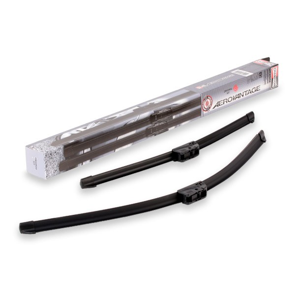 Window wipers CHAMPION Aerovantage Flat 600/450 mm, Beam, with spoiler, Flat, 24/18 Inch, Hook fixing - AFL6045L/C02