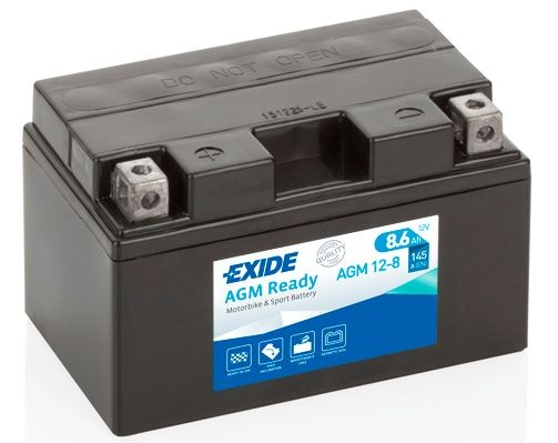 SYM JOYRIDE Batterie 12V 8,6Ah 145A B0 AGM-Batterie CENTRA AGM AGM12-8