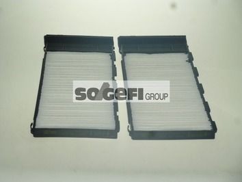 Pollen filter PURFLUX AH489-2 - Nissan PATROL Air conditioning spare parts order