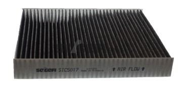 SIC5017 PURFLUX Aktivkohlefilter Breite: 225mm, Höhe: 40mm, Länge: 277mm Innenraumfilter AHC512 günstig kaufen
