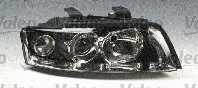 VALEO ORIGINAL PART 088049 Headlight Right, H7, W5W, PY21W, Halogen, transparent, with low beam, for right-hand traffic, without motor for headlamp levelling