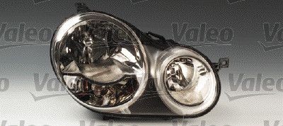 VALEO ORIGINAL PART 088183 Headlight Left, H7, H1, Halogen, transparent, with low beam, with motor for headlamp levelling