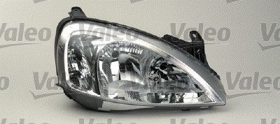 VALEO ORIGINAL PART 088342 Headlight Left, H7, W5W, PY21W, Halogen, transparent, with low beam, for right-hand traffic, without motor for headlamp levelling