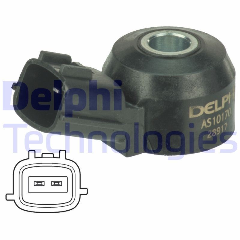 DELPHI AS10170 Knock sensor FIAT GRANDE PUNTO 2005 in original quality