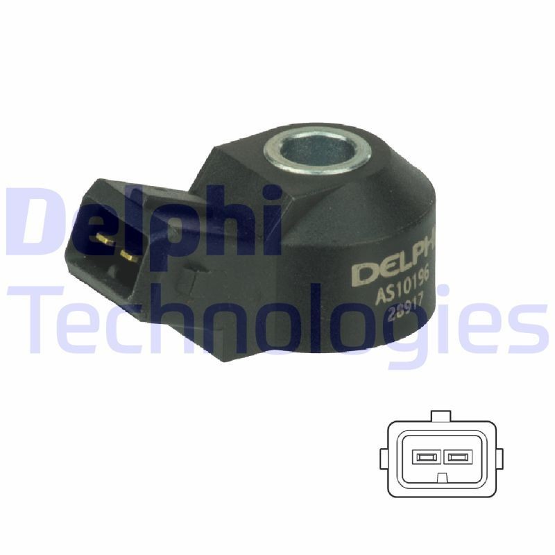 DELPHI AS10196 originali RENAULT CLIO 2013 Sensore di detonazione