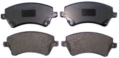 Pastiglie dei freni DENCKERMANN Assale anteriore, con segnalatore acustico usura - B110915