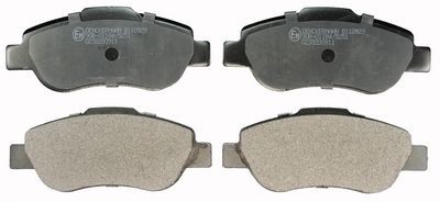 DENCKERMANN Front Axle, not prepared for wear indicator, excl. wear warning contact Height: 51,7mm, Width: 122,8mm, Thickness: 17,9mm Brake pads B110929 buy